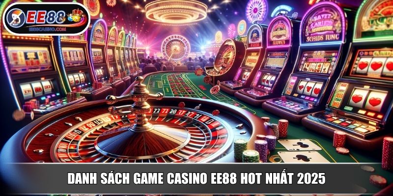 Danh sách game Casino EE88 hot nhất 2025